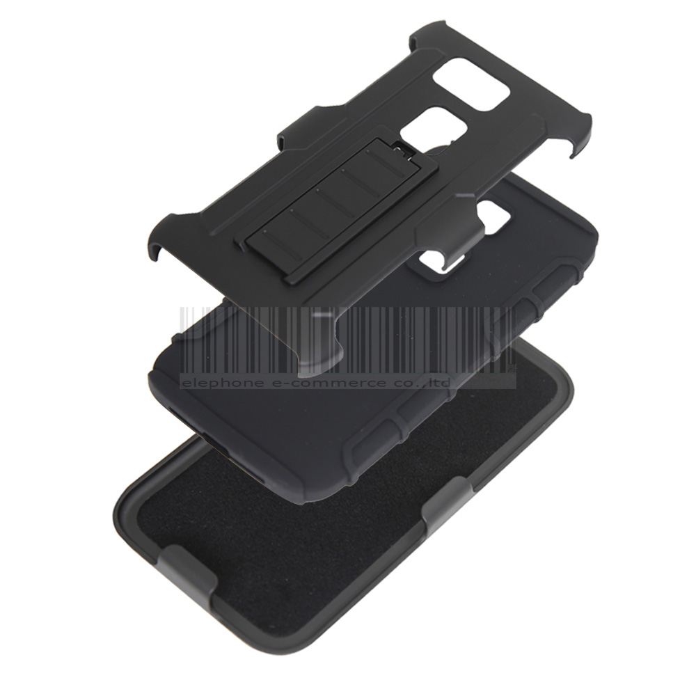 Case Huawei G7 Plus / Pre-order * เคสกันกระแทกเกราะไฮบริด ซอง + คลิปเข็มขัด *