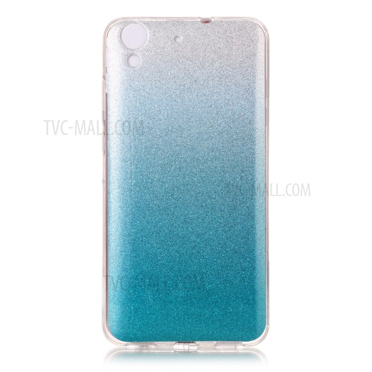 Case Huawei Y6ii / Pre-order * เคส TPU ซอฟท์ พื้นผิวมันวาวฝังตัวอยู่กับผงแวว *
