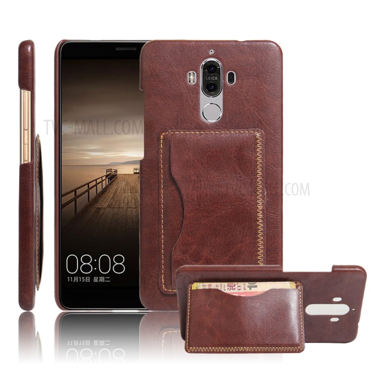 Case Huawei Mate 9 / Pre-order * เคสเคลือบด้วยหนังสไตล์วินเทจ *
