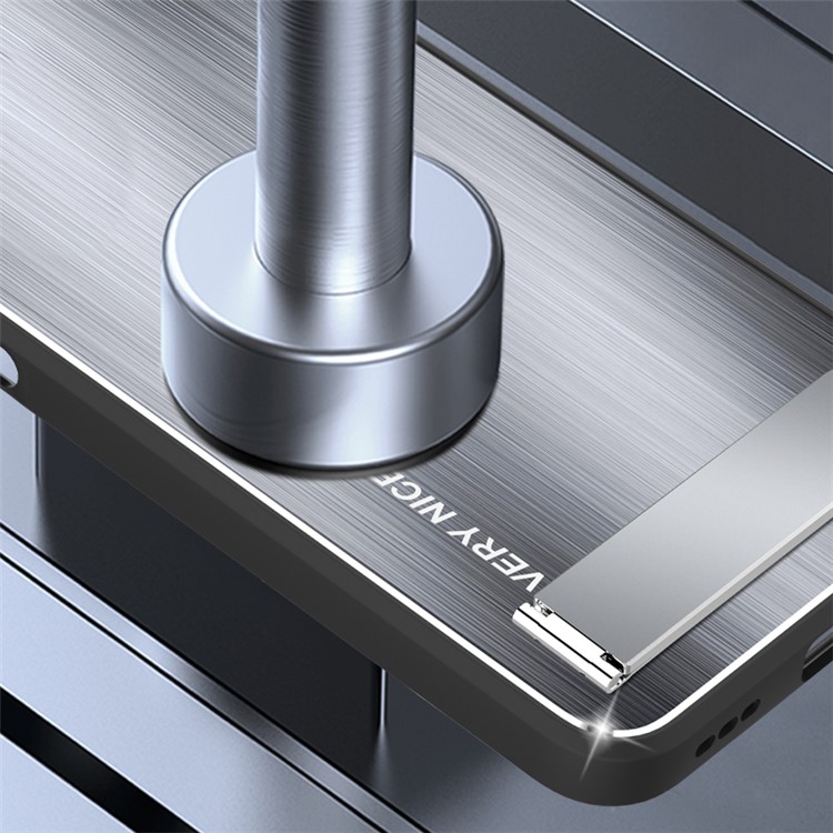 Case Realme 11 Pro 5G / 11 Pro + 5G # Pre-order * เคสกันกระแทก TPU + อลูมิเนียมอัลลอยด์ Brushed Cover พร้อมขาตั้ง *