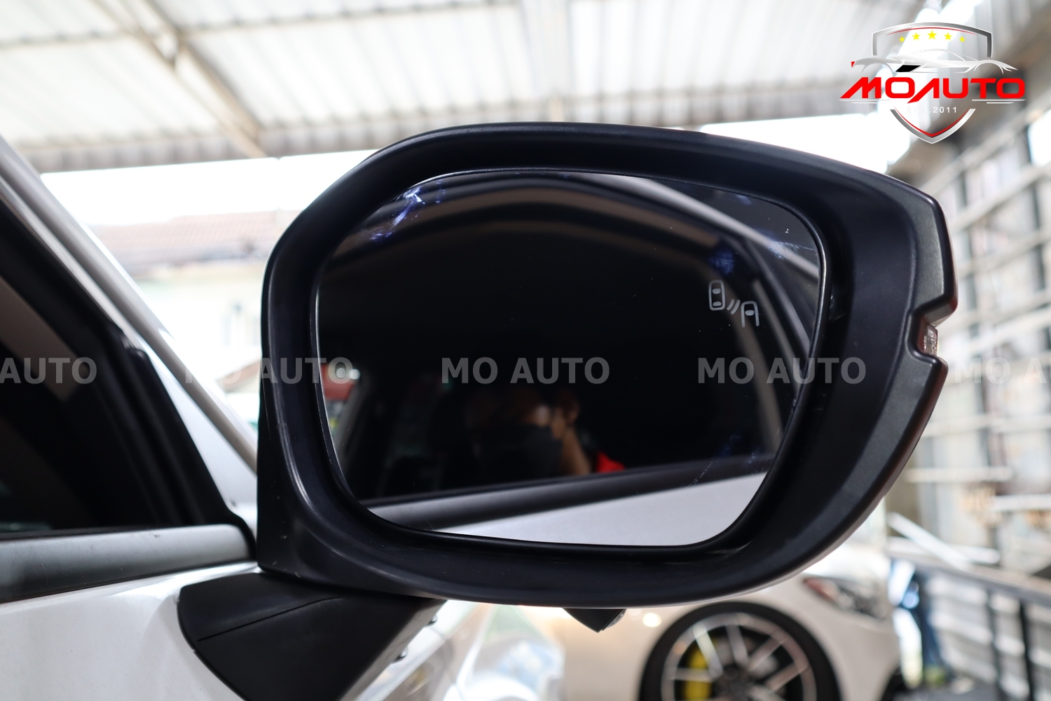 ชุดกระจกช่วยเตือนมุมอับสายตา V1 ( BSD ) CIVIC FE / FE e:HEV