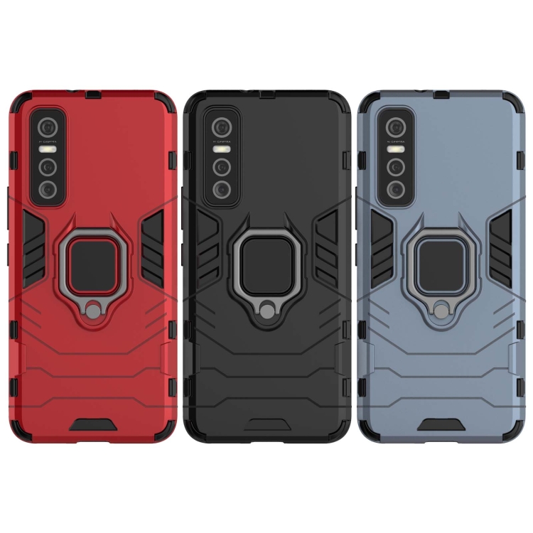 Case Vivo V20 SE / Pre-Order * เคส PC + TPU เคสกันกระแทกพร้อมที่ใส่แหวนแม่เหล็ก *