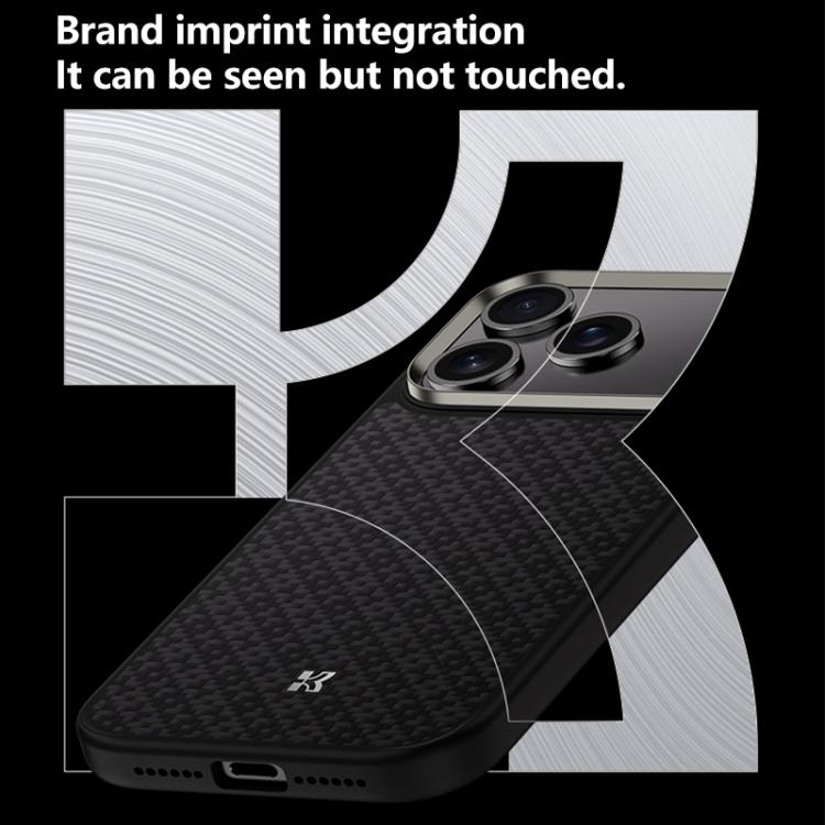 Case iPhone 17 Pro Max # Pre-order * เคสโทรศัพท์แม่เหล็กเพชร Benks Y2 Kevlar สีดำ *