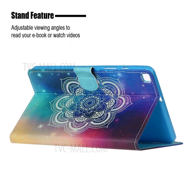 Case Samsung Galaxy Tab S6 Lite / Pre-Order * เคสรูปแบบการพิมพ์ลายช่องเสียบการ์ดพลิกปกหนัง *