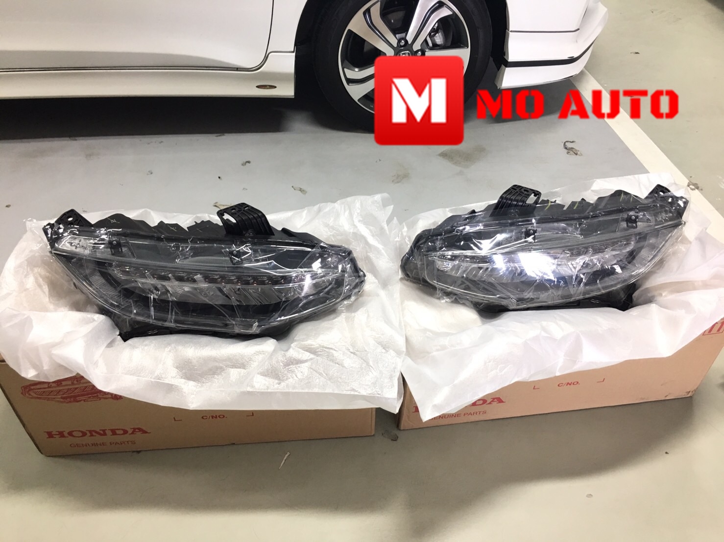 โคมไฟหน้า LED RS แท้ศูนย์ CIVIC FC / MC 2019-2021