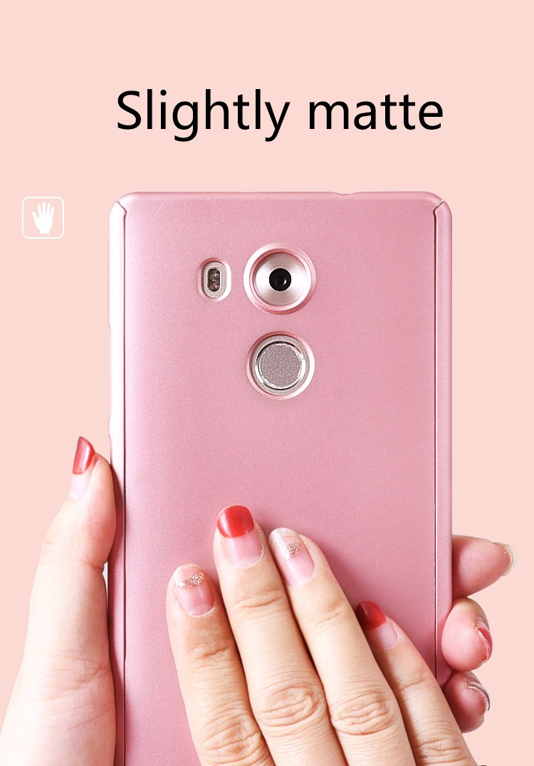 Case Huawei Mate 8 / Pre-order * เคสป้องกันมีฝาครอบเต็ม 360 องศา + กระจกนิรภัย *