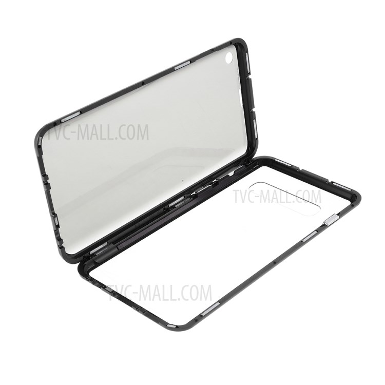 Case Samsung Galaxy S10 / Pre-Order * กรอบโลหะการติดตั้งป้องกันการมองเห็นแม่เหล็ก + เคสป้องกันกระจก [โดยไม่ต้องปลดล็อกลายนิ้วมือ] *