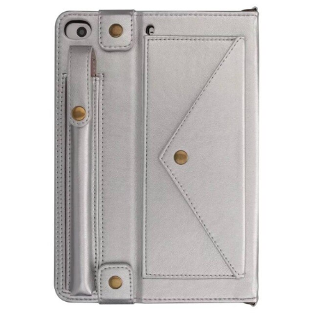 Case Samsung Galaxy Tab S6 Lite / Pre-Order * เคสกระเป๋าสะพายหนัง PU หรูหรา หนัง PU + TPU ซิลิโคนปกหลัง *