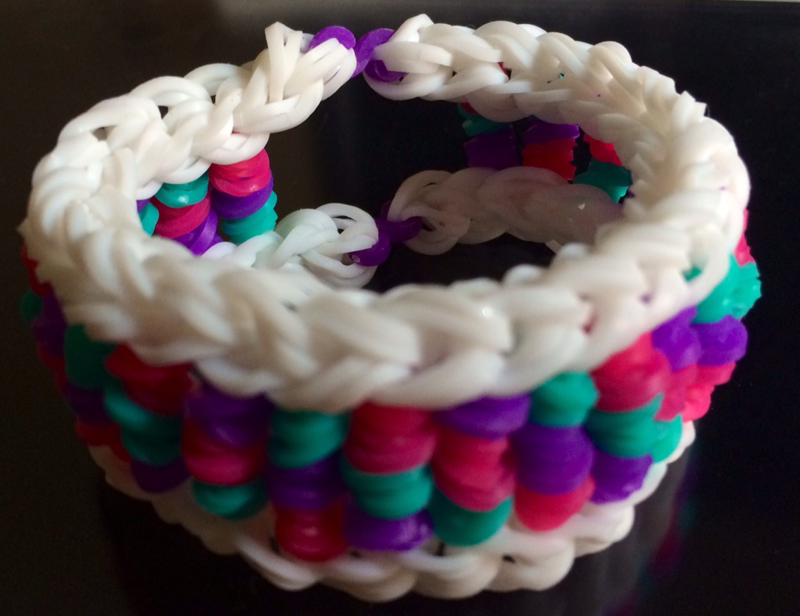 รีฟิลหนังยางถัก loom band สี Rainbow จาก diy loom braclets thailand ทำกำไลยางถัก ซิลิโคน หรือสร้อยข้อมือยางถักได้ไม่เปื่อยค่ะ
