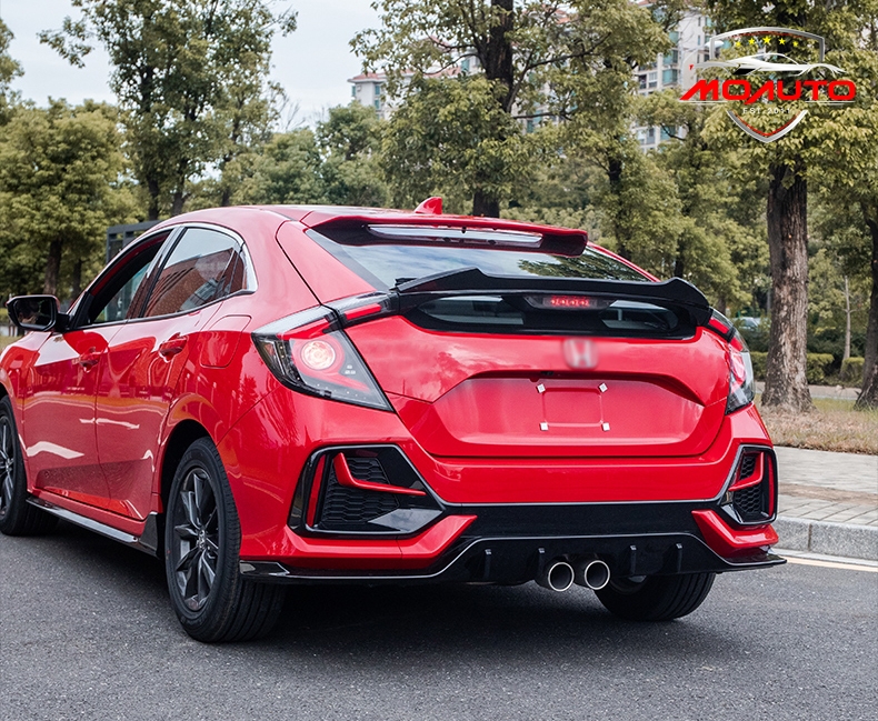 สปอยเลอร์ฝากระโปรงท้ายดำเงา CIVIC FK