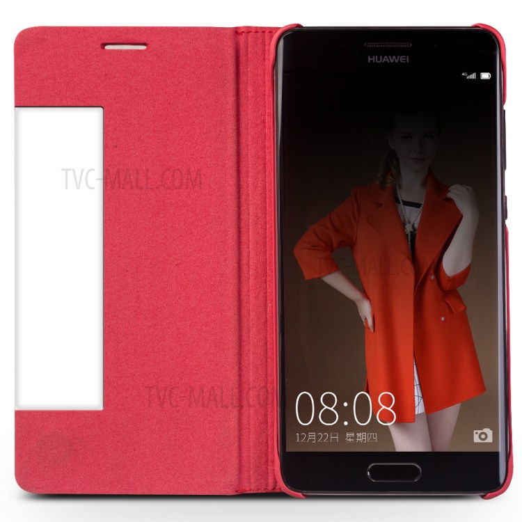 Case Huawei Mate 9 Pro / Pre-order * QIALINO สมาร์ท หน้าต่างดูหนังวัวแท้ เยอรมนีนำเข้า *