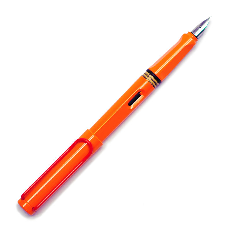 Lamy Safari The Flame Orange with red clip Limited Edition
