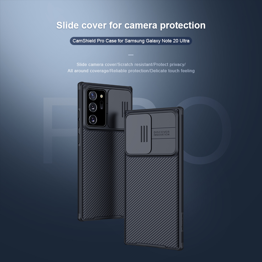 Case Samsung Galaxy Note20 Ultra / Note20 Ultra 5G # Pre-Order * NILLKIN CamShield Pro ฝาครอบสไลด์ช่วยปกป้องกล้องโทรศัพท์จากรอยขีดข่วน *