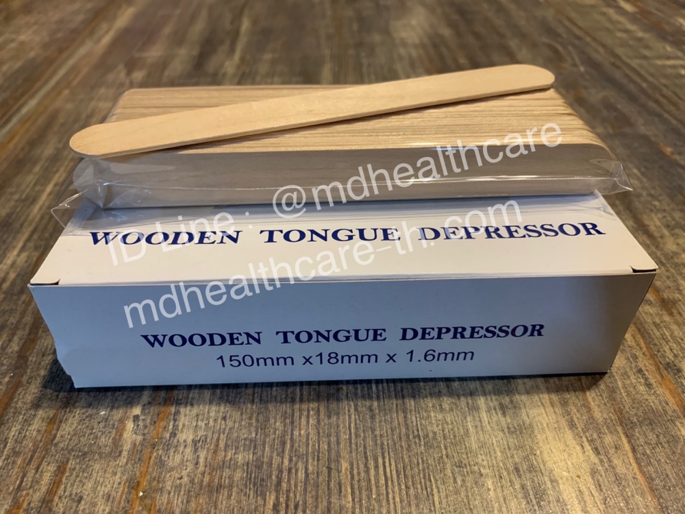 ไม้พายปาดครีม ไม้พายทาแว๊กซ์กำจัดขน ขนาด15*1.8cm (25ชิ้น)