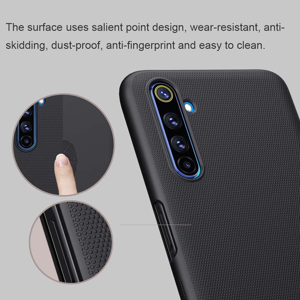 Case Realme 6 Pro # Pre-Order * Nillkin super Frosted shield คุณภาพสูงทำจากวัสดุ PC นำเข้า *