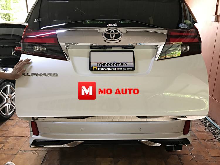 คิ้วฝากระโปรงท้าย ALPHARD / VELLFIRE MC 2016-2022