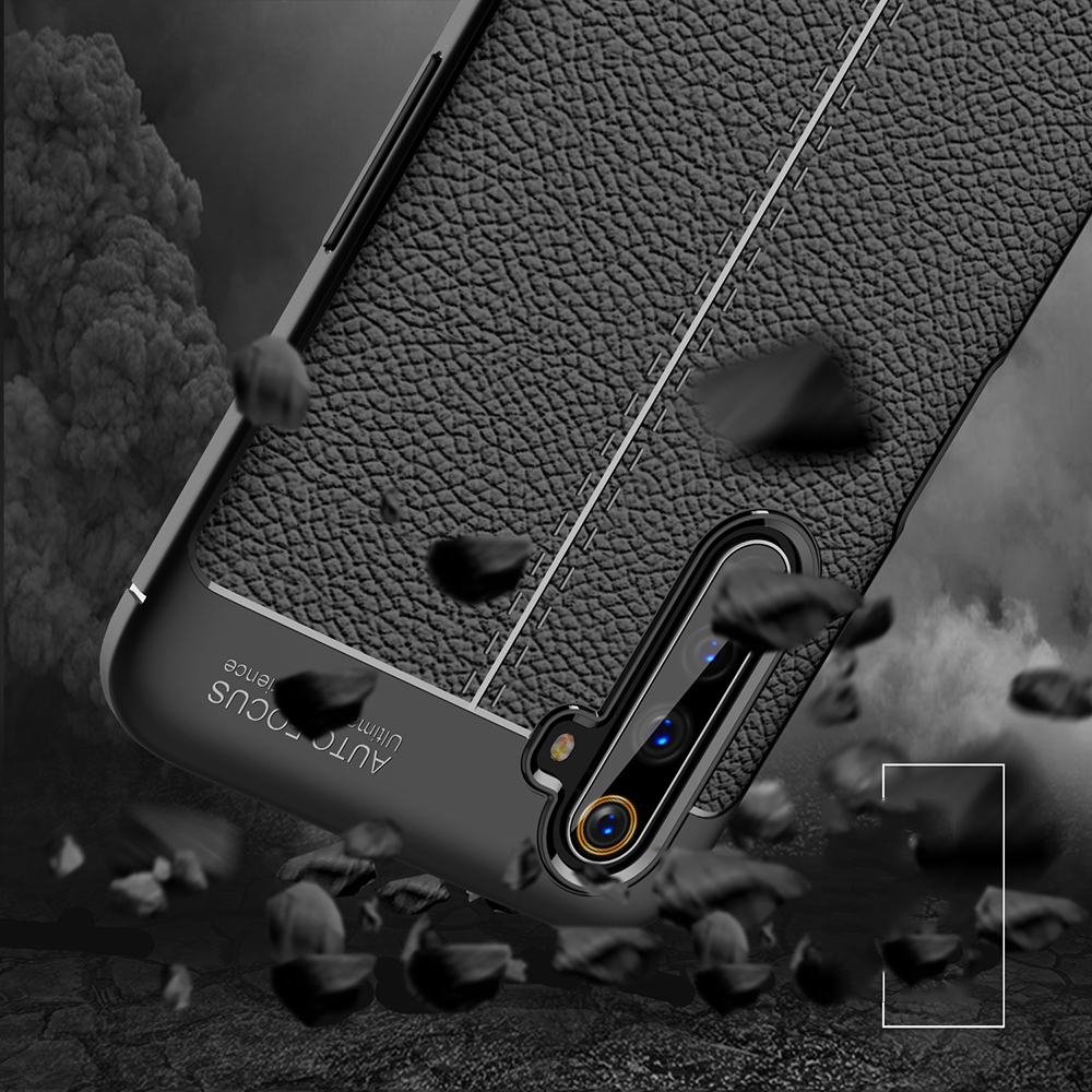 Case Realme 6 Pro / Pre-Order * เคสผิวลิ้นจี่เนื้อนุ่ม TPU ปก พื้นผิวลิ้นจี่เนื้อสัมผัสที่สะดวกสบาย *