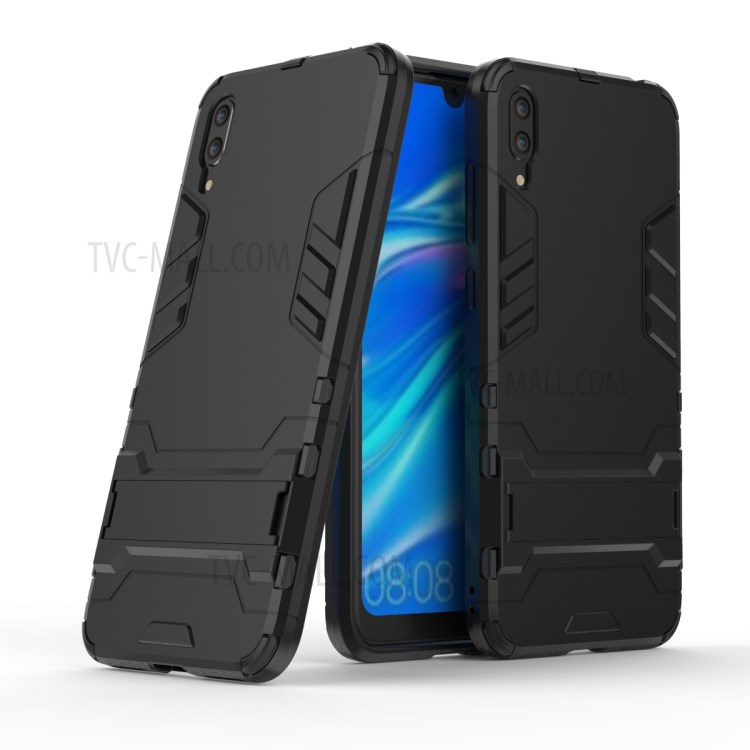 Case Huawei Y7 Pro 2019 / Pre-Order * เคสพลาสติกแข็ง + ขา + TPU อ่อน = แบบสองชั้น *