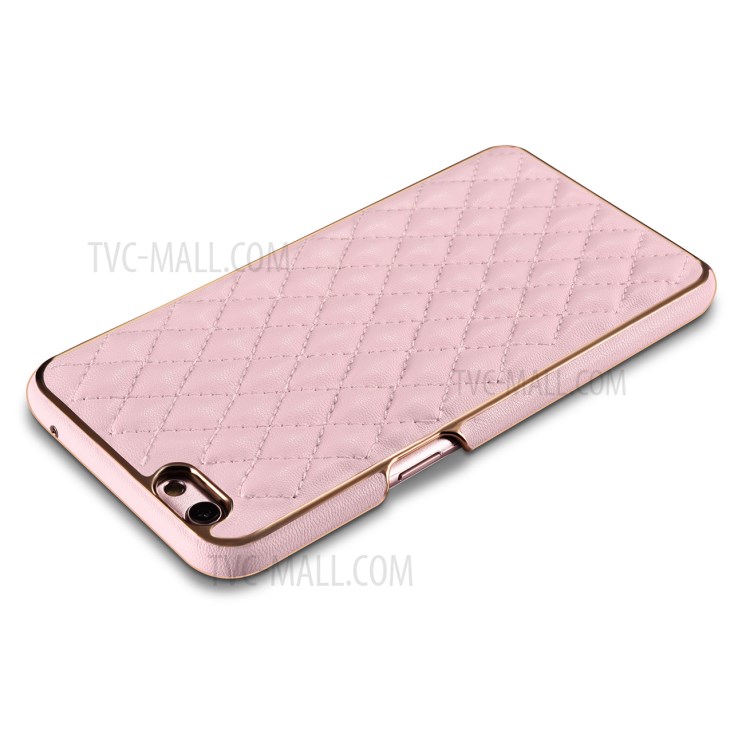 Case OPPO R9s / Pre-order * XOOMZ รูปแบบเส้นตาราง เคลือด้วยหนัง PU ชั้นยอด *