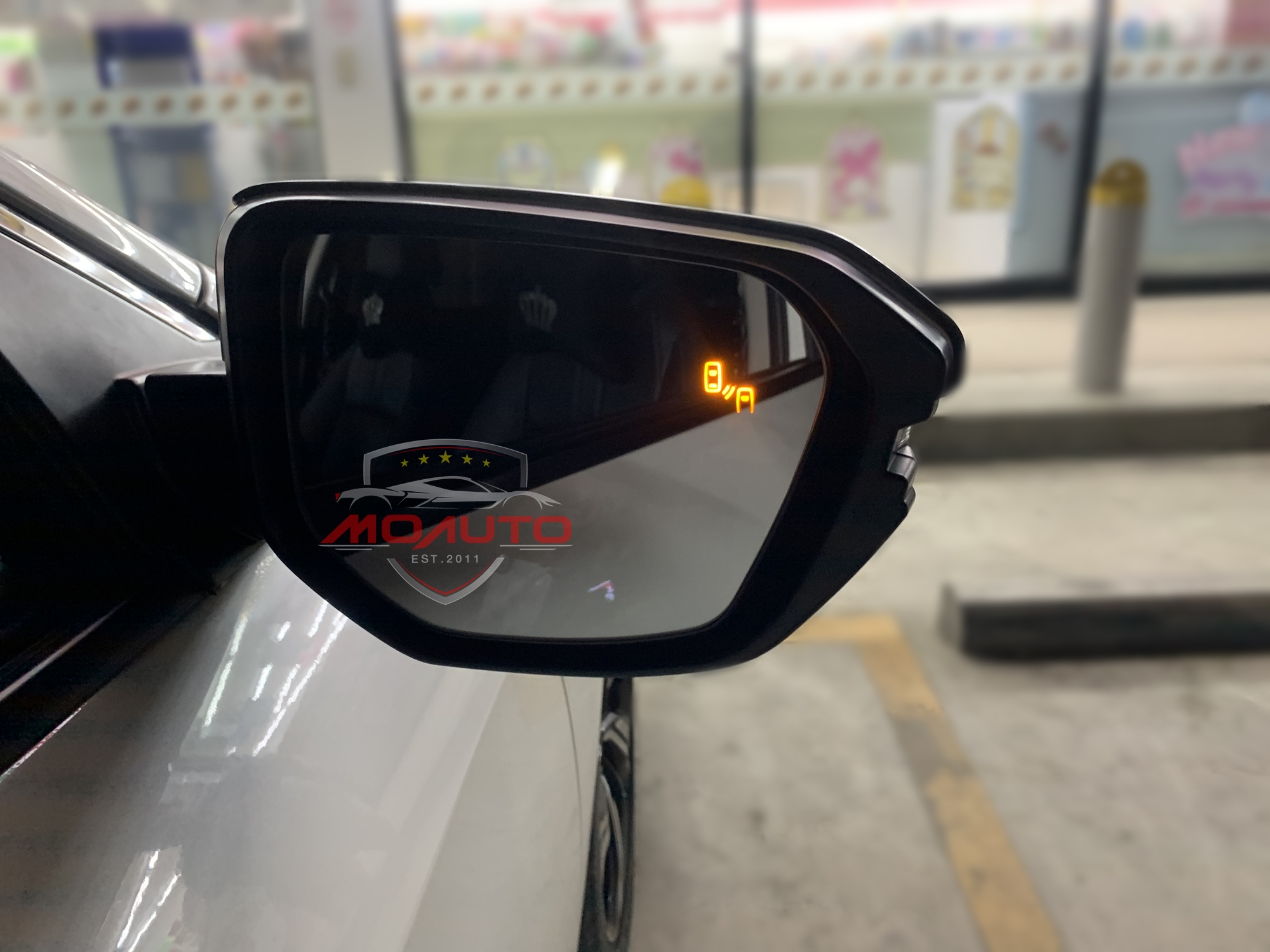 ชุดระบบช่วยเตือนมุมอับสายตาที่กระจกมองข้าง (Blind Spot Monitor) ALPHARD / VELLFIRE 30 (2015-2018)