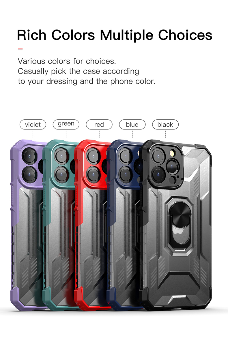 Case iPhone 13 Pro # Pre-Order * RUGGED SHIELD PC + เคสไฮบริด TPU *