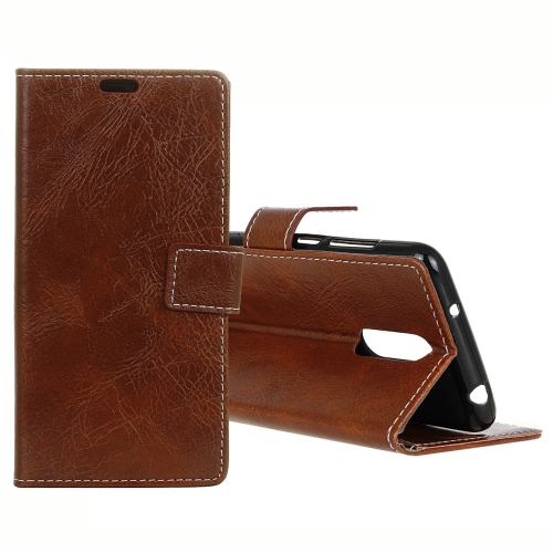 Case OPPO R17 Pro / Pre-Order * พื้นผิวหนังแบบย้อนยุคพร้อมด้วยที่วางและช่องเสียบการ์ดและกระเป๋าสตางค์ *