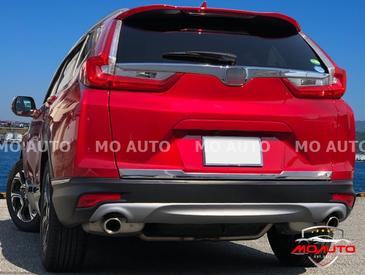 คิ้วฝากระโปรงท้ายใต้ทะเบียนโครเมียม CR-V G5