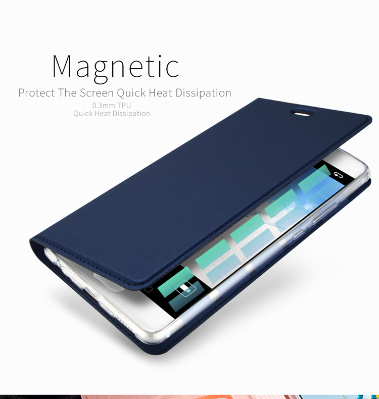 Case Huawei P10 Plus / Pre-order * DUX DUCIS เคสหนัง PU ที่มันวาวที่ได้รับการคัดสรรมาอย่างดีผิวเรียบเนียน *