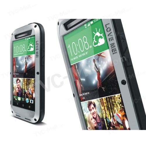 Case HTC ONE M8 / Pre-order * LOVE MEI เคสโลหะ + ซิลิโคน + Gorilla Glass *