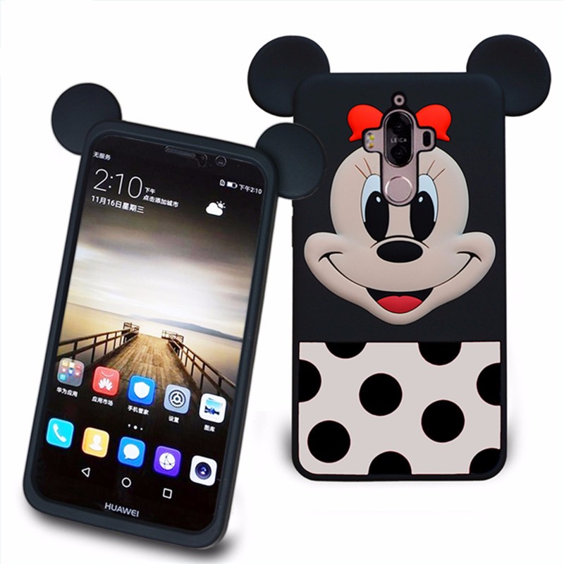 Case Huawei Mate 9 / Pre-order * 3D แฟชั่นการ์ตูนซิลิคอน *