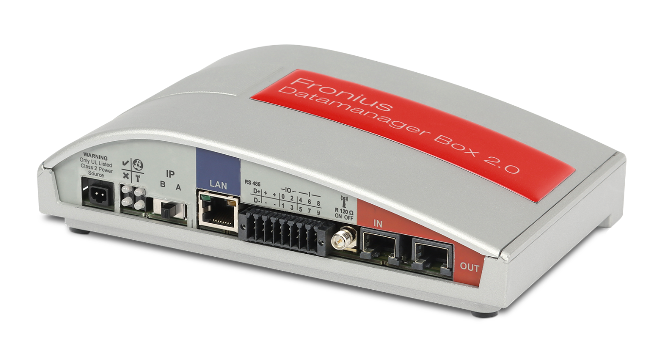 Fronius DataManager 2.0 Box WLAN สำหรับมอนิเตอร์การทำงานและ Data Logger ของอินเวอร์เตอร์ Fronius