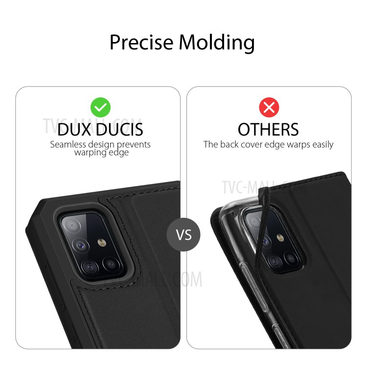 Case Samsung Galaxy A71 / Pre-order * DUX DUCIS นี้มีสไตล์ธุรกิจที่เรียบง่ายและโครงสร้างที่บางเฉียบ หนัง PU มันวาว *