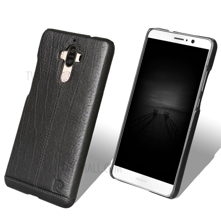 Case Huawei Mate 9 / Pre-order * Pierre Cardin พลาสติกคุณภาพสูงเคลือบด้วยหนังแท้เย็บที่เหนือกว่า *