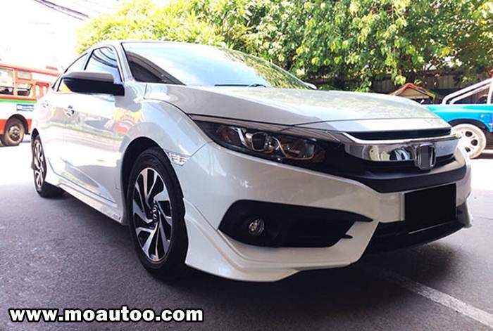 ชุดแต่งสเกิร์ตรอบคัน CIVIC FC ทรง Modulo