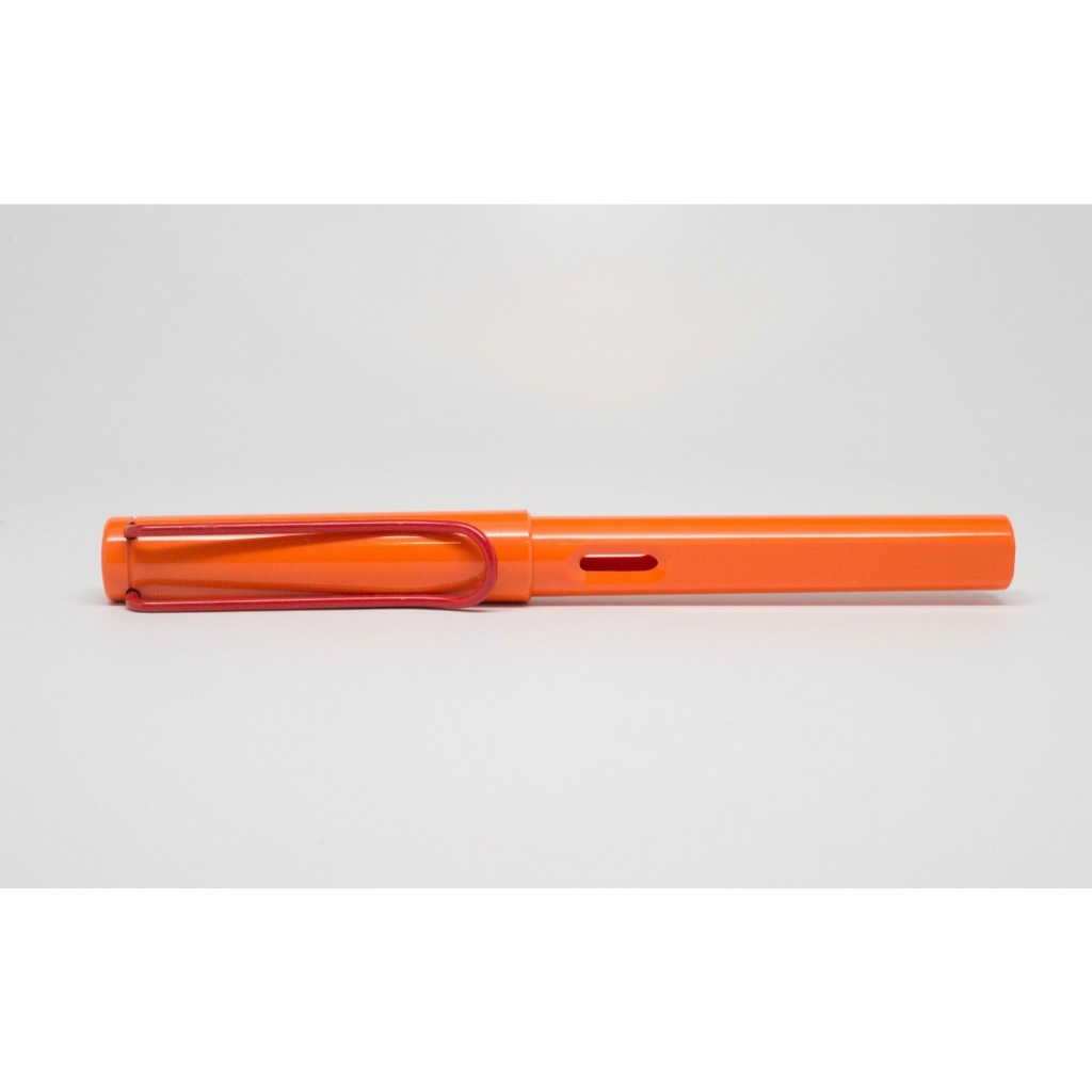 Lamy Safari The Flame Orange with red clip Limited Edition