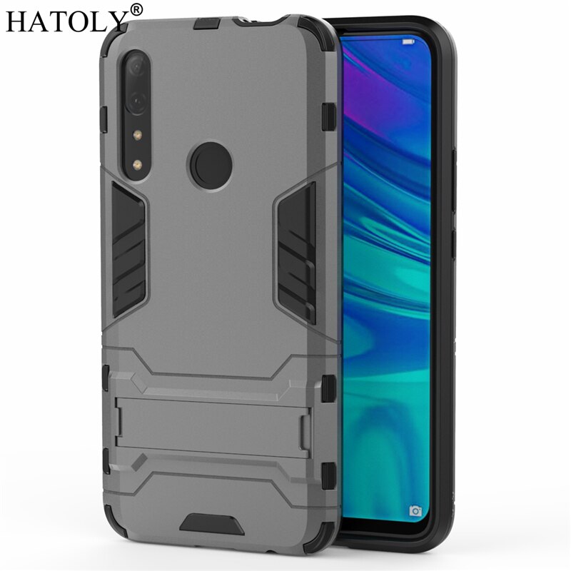 Case Huawei Y7p / Pre-Order *เคสแข็ง PC + TPU เลเยอร์คู่คุ้มครอง + ขาตั้ง *