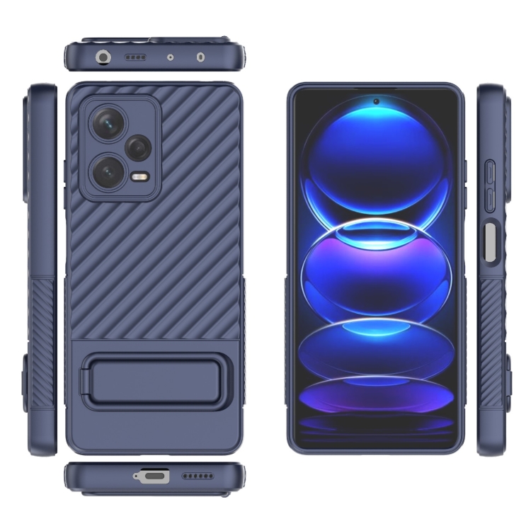 Case Xiaomi Redmi Note 12 Pro 5G # Pre-order * เคส TPU เนื้อหยักพร้อมป้องกันเลนส์ *