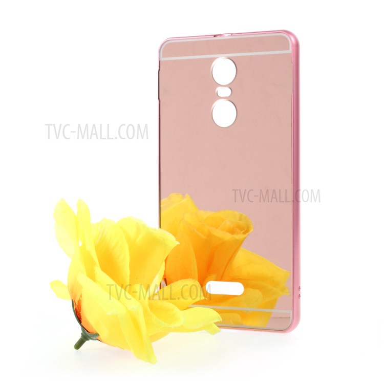 Case Lenovo K6 Note / Pre-order * 2 in 1 กรอบโลหะ + กระจกหลังคล้าย *