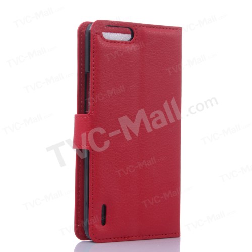 Case Huawei Honor 6 Plus / Pre-order * เคสหนัง PU พื้นผิวเมล็ดลิ้นจี่ ทนทาน *