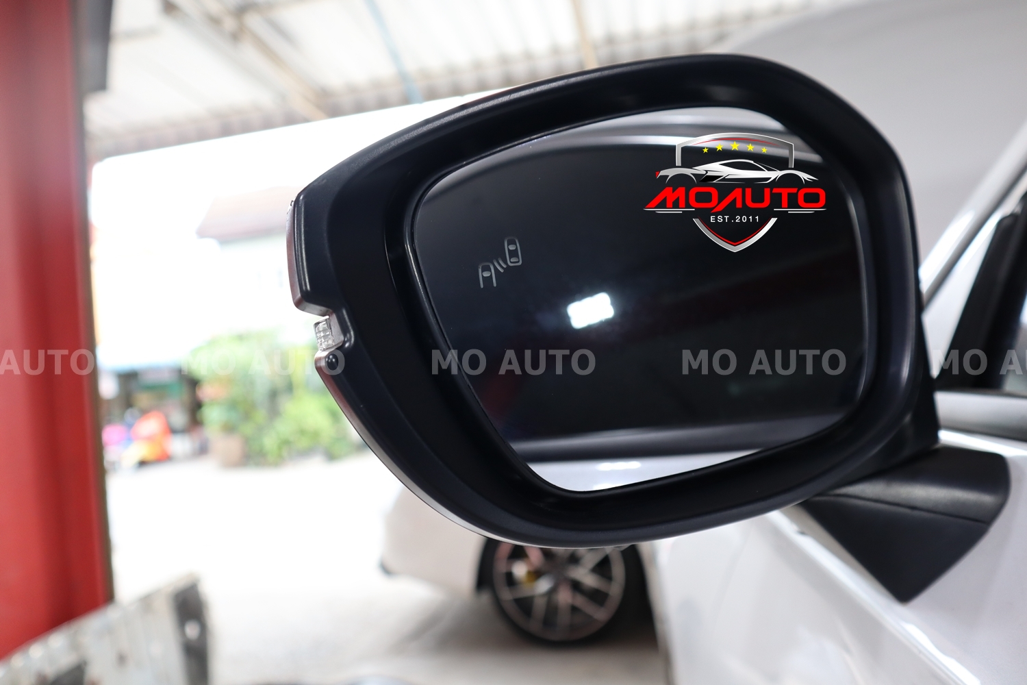 ชุดกระจกช่วยเตือนมุมอับสายตา V1 ( BSD ) CIVIC FE / FE e:HEV