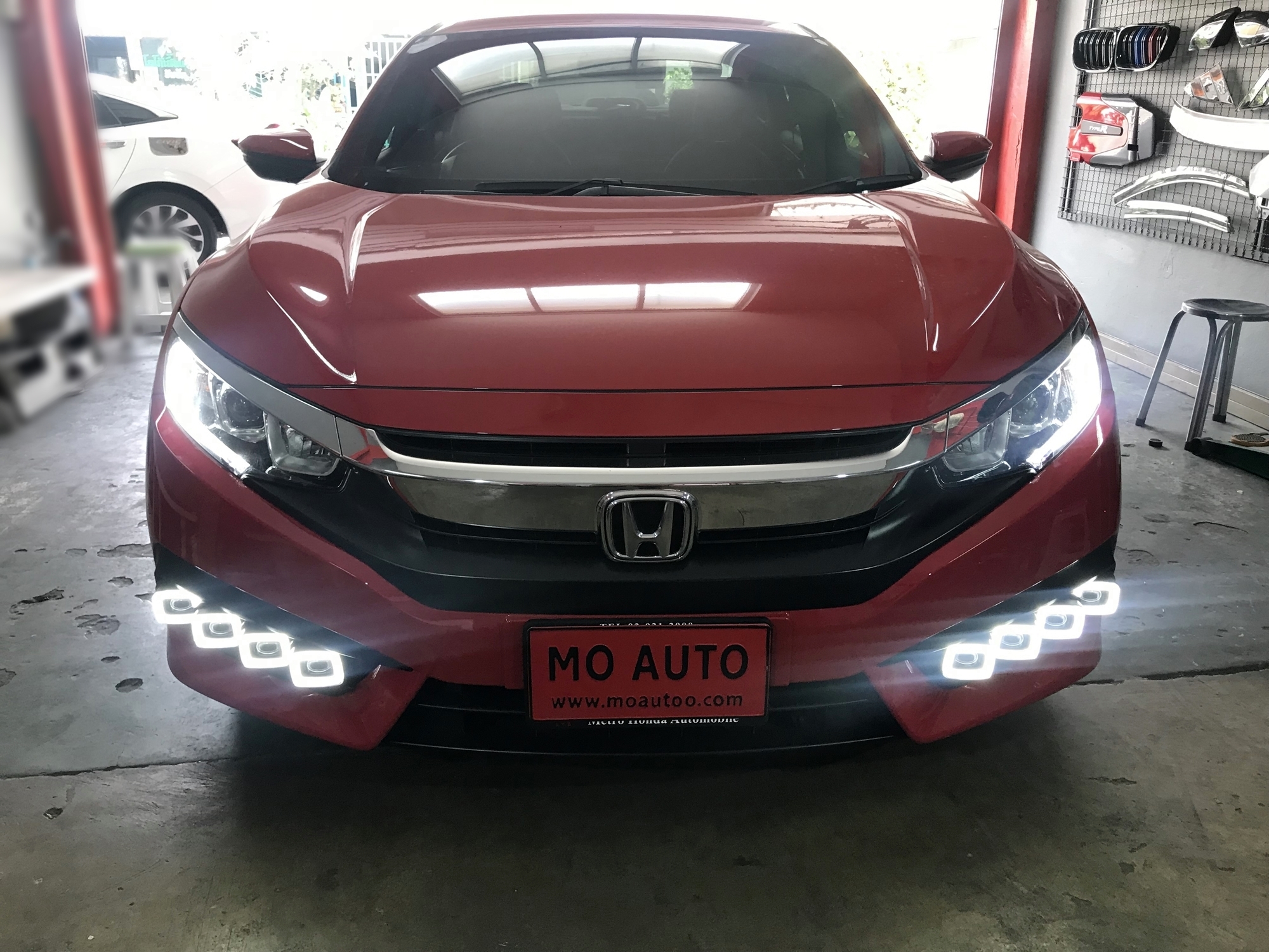 ไฟ Daylight CIVIC FC ทรง DUCATI STYLE 2016-2018