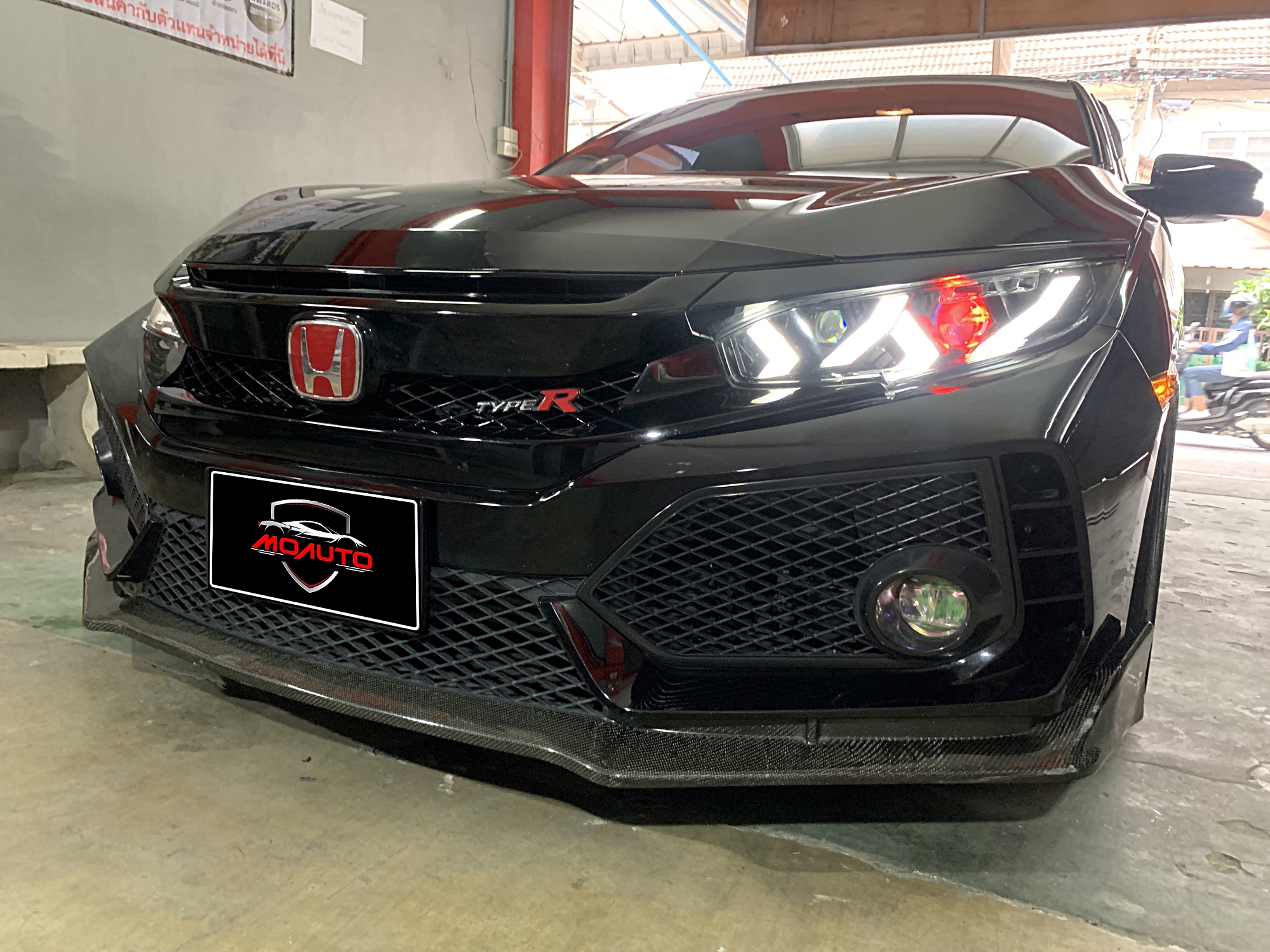 ชุดแต่ง TYPE-R สำหรับ CIVIC FC 2016-2021 (แบบเปลี่ยนกันชน)