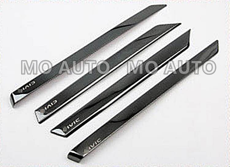 คิ้วแผงข้างประตูดำเงา CIVIC FC/FK