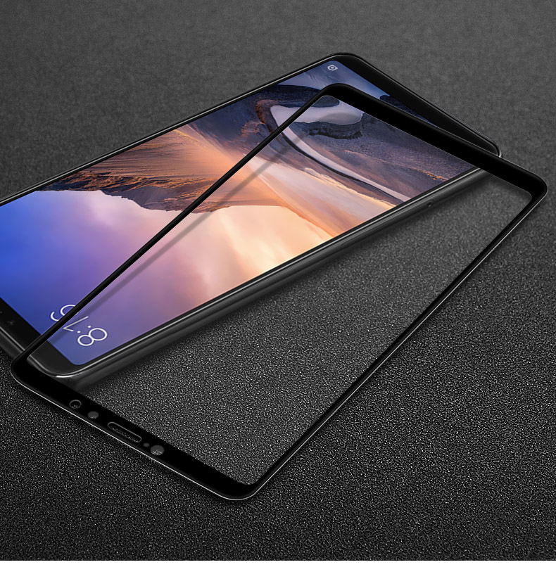 กระจกนิรภัย Xiaomi Mi Max 3 / Pre-Order * IMAK Pro + Full Coverage *