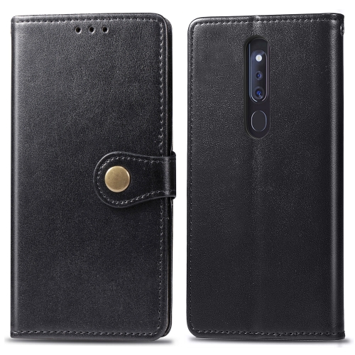 Case OPPO F11 Pro / Pre-Order * เคสหนังย้อนยุค วินเทจพร้อมหัวเข็มขัดหัวเข็มขัดทองแดง *