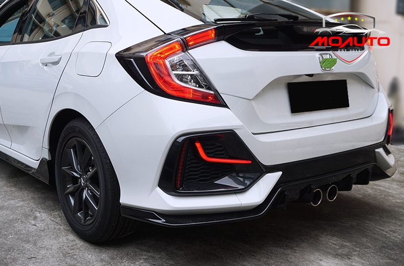 คิ้วฝาปิดไฟทับทิมท้าย LED CIVIC HATCHBACK