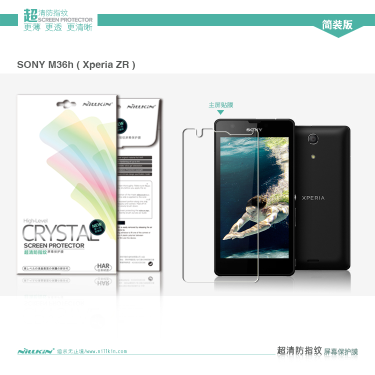 ฟิล์มกันรอย Sony Xperia ZR **พรีออเดอร์ **