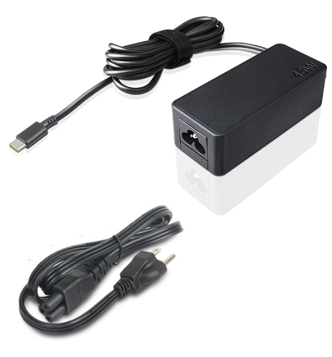 สายชาร์จ Lenovo 45W Type C แท้ Adapter Lenovo 45W USB C แท้ สายชาร์จ โน๊ตบุ๊ค Lenovo 45W แท้ ประกันศูนย์ Lenovo 1 ปี