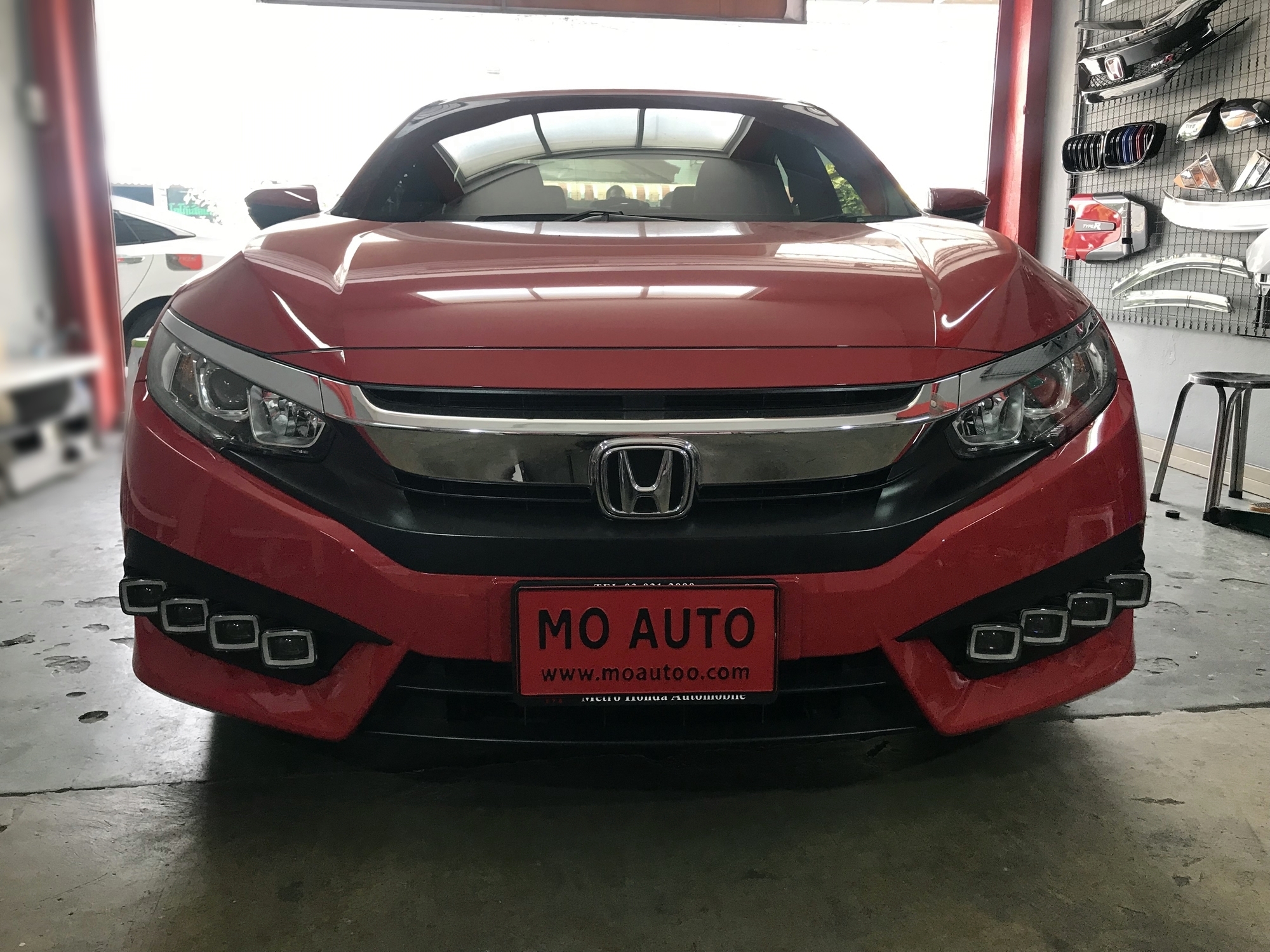 ไฟ Daylight CIVIC FC ทรง DUCATI STYLE 2016-2018