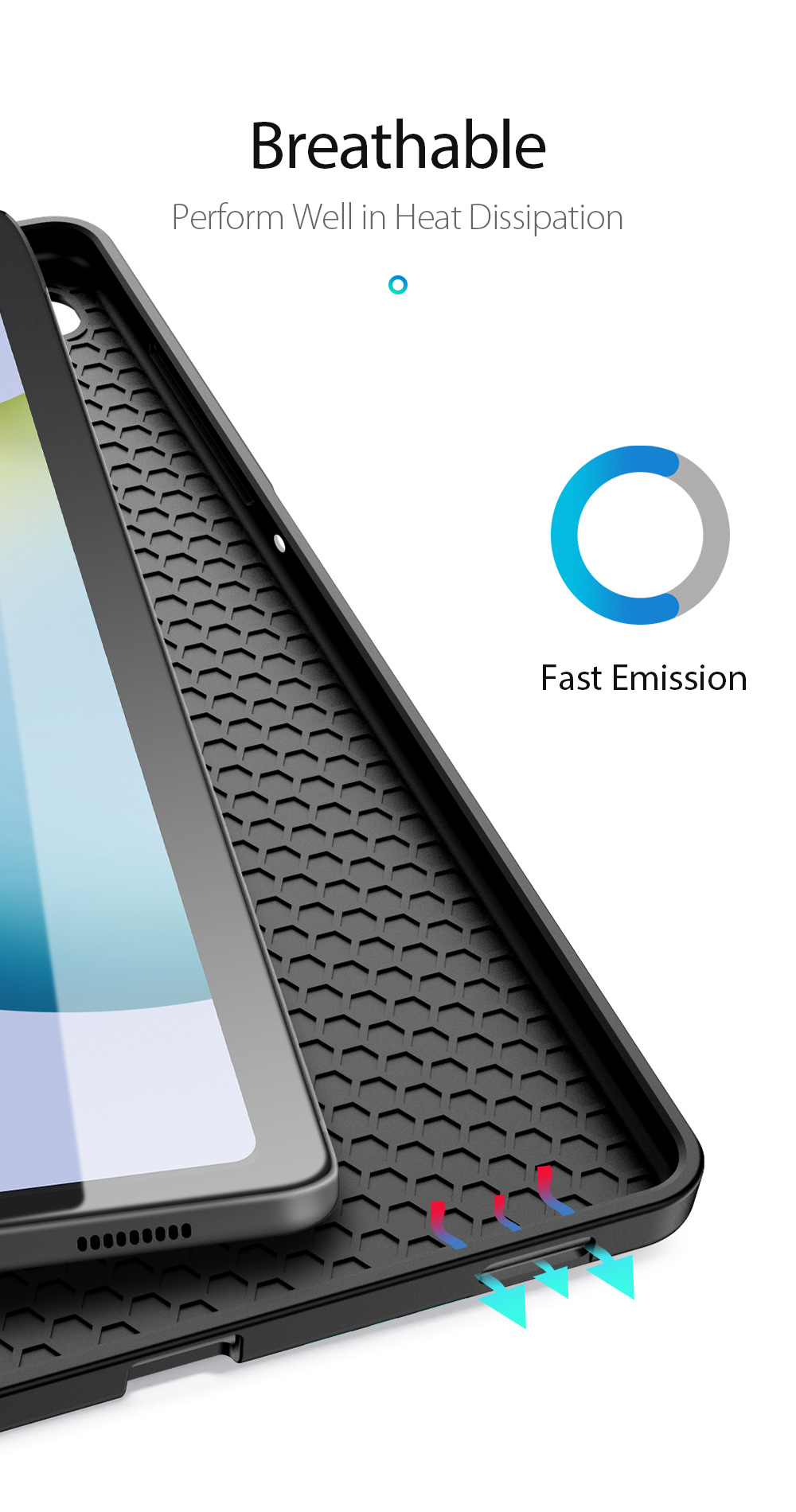 Case Samsung Galaxy Tab S6 Lite / Pre-Order * DUX DUCIS Domo ซีรีส์เคสหนังสมาร์ทยืน3 - พับพร้อมที่วางปากกา *